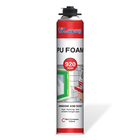 Kulit PU White Polyurethane Expanding Foam Adhesive Untuk Memperbaiki Ikatan