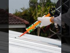 High Stability Silicone Neutral Glass Glue Disesuaikan Untuk Plat Baja Plastik