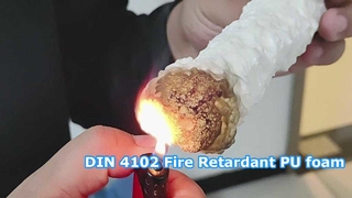 DIN 4102 Fire Retardant Memperluas Busa PU Sealant