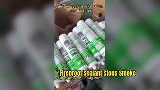 Sealant Tahan Api Memblokir Panas Asap