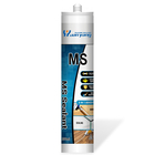 300ml 590ml Ms Polymer Silicone White Black Netral Weatherproof Sanitary Sealant