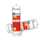 100% RTV Silicone Sealant Adhesive 590ml Clear Gp Silicone Sealant Tujuan Umum