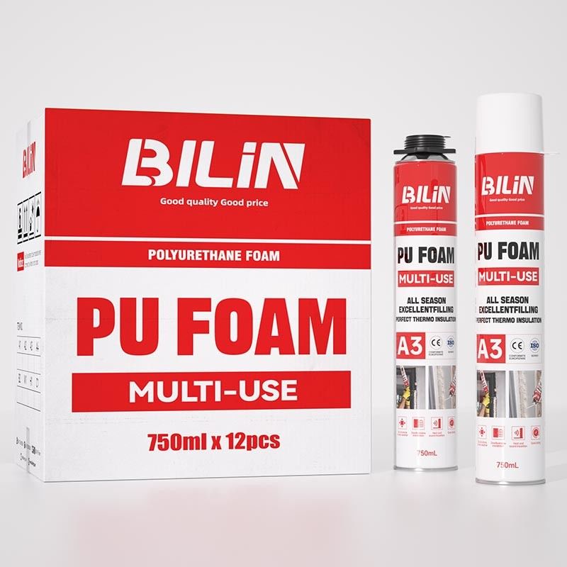 Pintu Dan Jendela Multi Purpose PU Foam Mudah Untuk Menggunakan Polyurethane Spray Foam