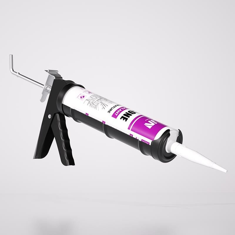 UV Resistant Acetoxy Silicone Sealant Acetic Acid Cure Silicone Untuk Jendela Dan Pintu
