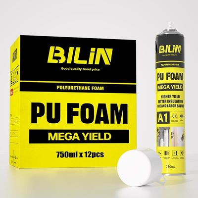 Eco Friendly High Yield Expanding Foam Quick Curing for Joints Sealing and Filling (Mengunci dan mengisi sendi)