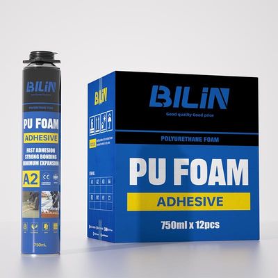 BILIN A2 Adhesive PU Foam Cepat kering Polyurethane Foam Glue Ringan
