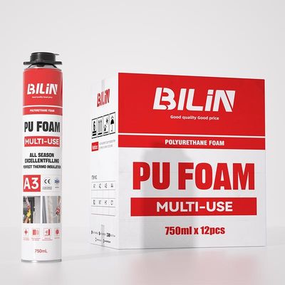 BILIN A3 Multipurpose Polyurethane Foam Stabilitas tinggi Tidak menyusut