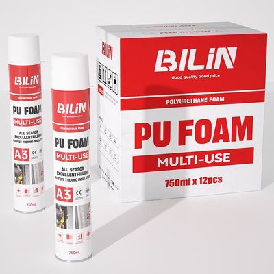 Eco Friendly Multipurpose PU Foam Sealing Resistant Chemical untuk Dinding dan Atap