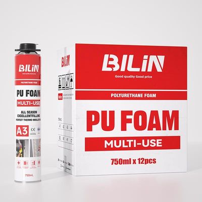 Waterproof Multi-purpose PU Foam Lightweight Sound Isolation Spray Foam