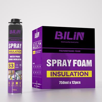 BILIN S3 Semprot PU busa tahan kelembaban Semprot Polyurethane busa disesuaikan