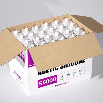 280ml Asetik Silicone Sealant Crack Filler Buktinya Cuaca Untuk Struktural