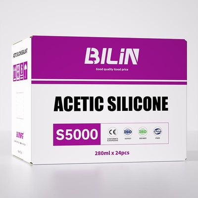 Multipurpose Acetoxy Silicone Sealant Kamar Mandi Asetik Silicone Sealant 300ml Untuk Atap