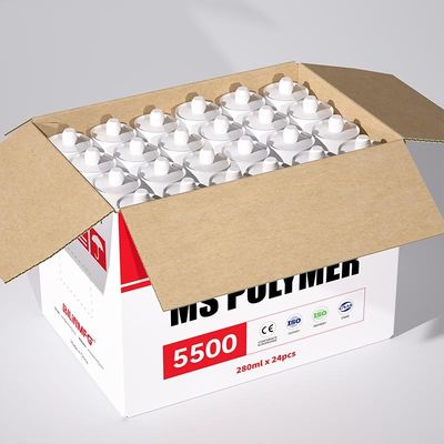 Pengeringan cepat MS Polymer Sealant Waterproof Ms Polymer Adhesive Tidak menyusut