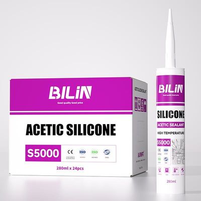 280ml Umum Tujuan silikon Sealant tahan hujan Untuk jendela kaca Dan pintu