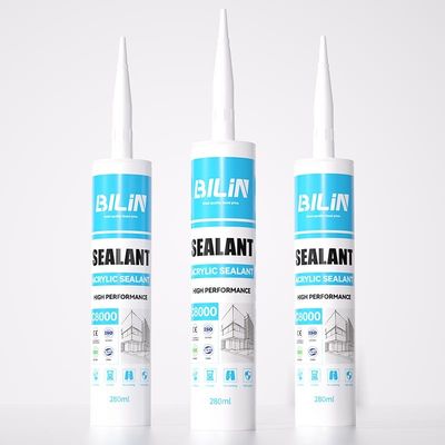 Transparan Silikonisasi Lateks Caulk Jamur tahan tidak beracun ramah lingkungan