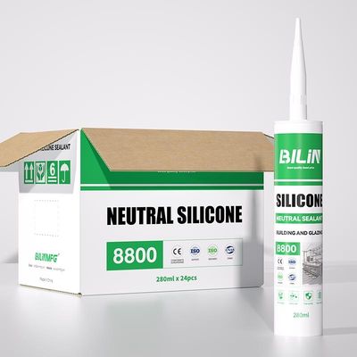 Kualitas Waterproof Neutral Silicone Sealant Konstruksi Neutral Silicone Struktur Adhesive pabrik