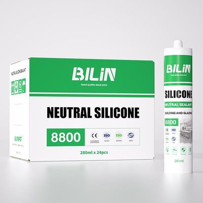 BILIN 8800 Neutral Silicone Sealant Waterproof Silicone Weather Resistant Glue for Outdoor Doors and Windows