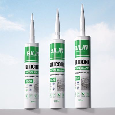 Kualitas BILIN 8800 Neutral Cure Silicone Adhesive Perlindungan Cuaca pabrik