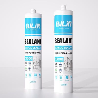 Fleksibel Single Component Clear Acrylic Sealer Disesuaikan Untuk Caulking