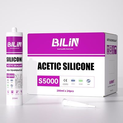 BILIN S5000 Acetoxy Cure Silicone Sealant Aplikasi Otomotif dan Konstruksi