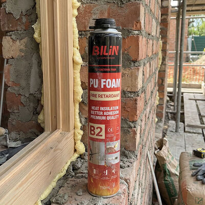 Pabrik Grosir Langsung B1 B2 PU Foam Rated Fire Produsen OEM Label Pribadi Fireblock Foam Sealant