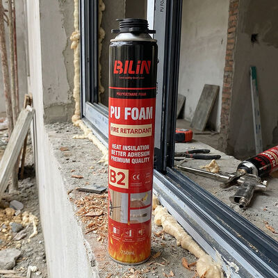 Busa Semprot Poliuretan Tahan Api Merek Kustom Harga Murah Pemasok Busa Ekspansi Tahan Api