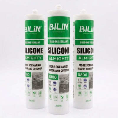 Kualitas Waktu tangkapan 30 sampai 45 menit Neutral Cure Sealant Silikon Fast Curing Durable Flexible Sealant untuk aplikasi industri pabrik