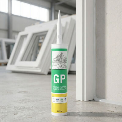 Kualitas Pabrik Grosir GP Silicone Sealant anti cuaca anti jamur perekat untuk pintu jendela dan sendi dinding pabrik